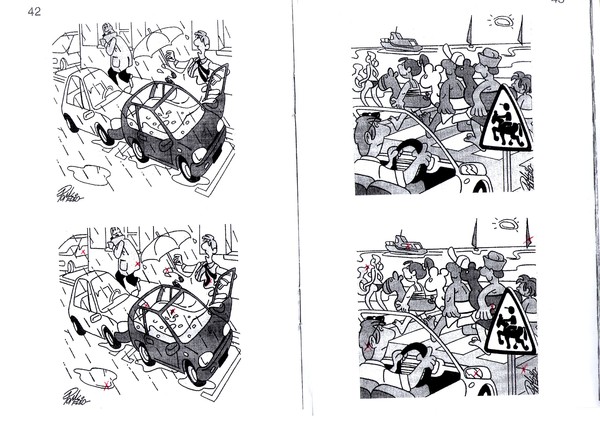 Correction du jeu des 7 erreurs.